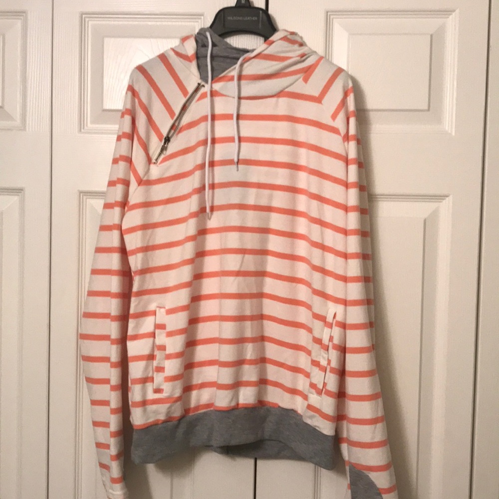 Asymmetric hoodie